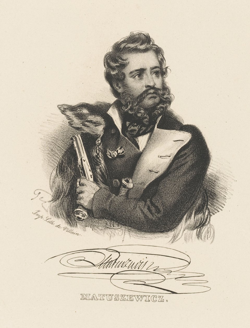 Portrét Wincenty Matuszewicz 1801-1830. od Unbekannt