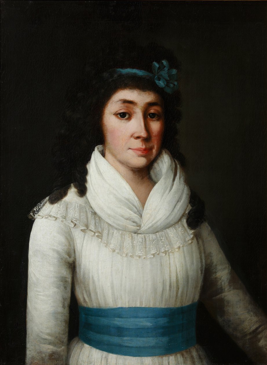 Portrét Jelizavety Petrovna Yankové 1768-1861, rozené Rimskaja-Korsakové, 1794 od Unbekannt