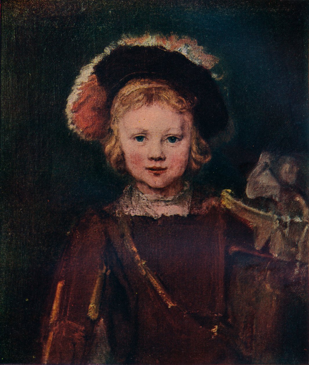 Portrét chlapce, c1655. 1911 od Unbekannt