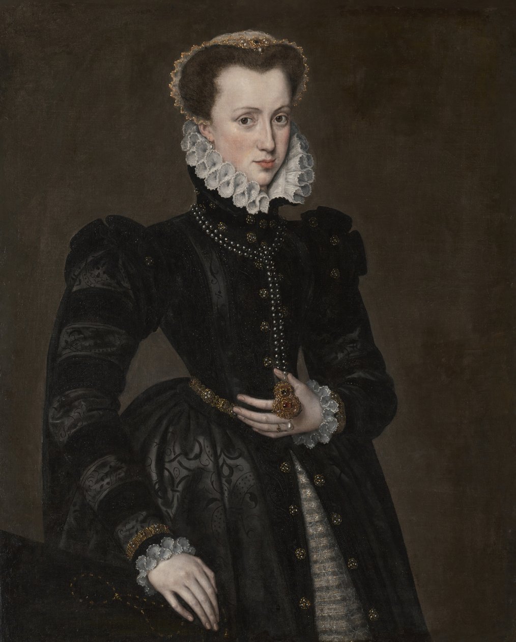 Portrét dvorní dámy, 156070. od Unbekannt