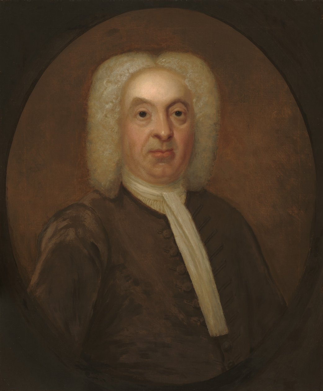 Portrét gentlemana, c. 17201740. od Unbekannt