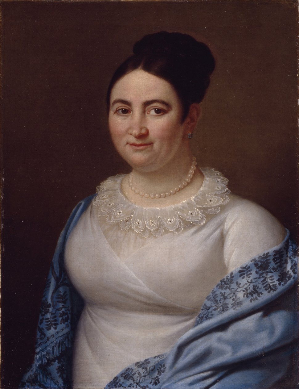 Portrét dámy, 1855 od Unbekannt