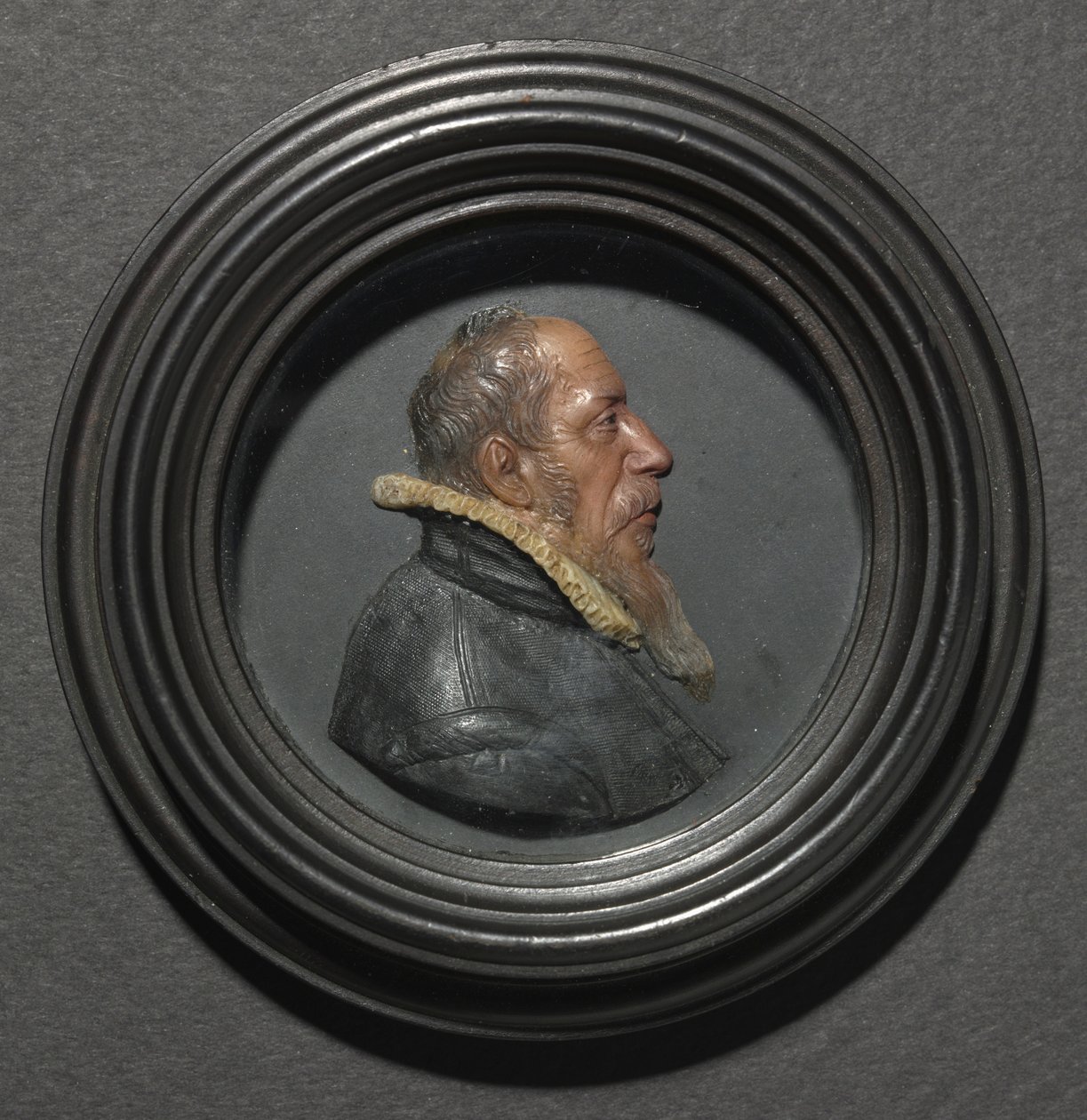 Portrét muže v černém, polovina 1600. od Unbekannt