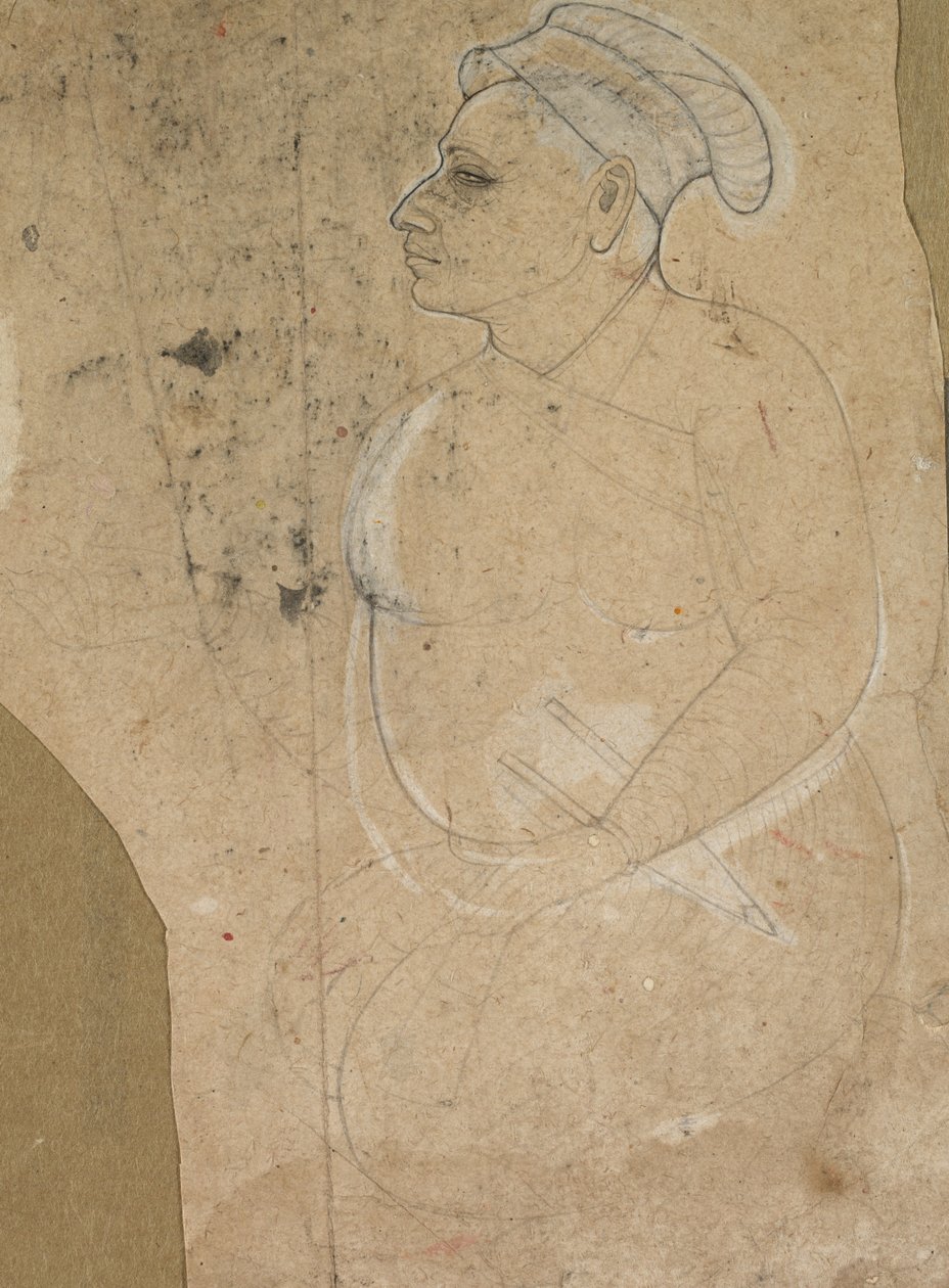 Portrét stárnoucího muže, c. 1700. od Unbekannt