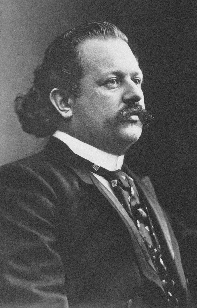 Portrét pianisty a skladatele Alfreda Reisenauera 1863-1907. od Unbekannt