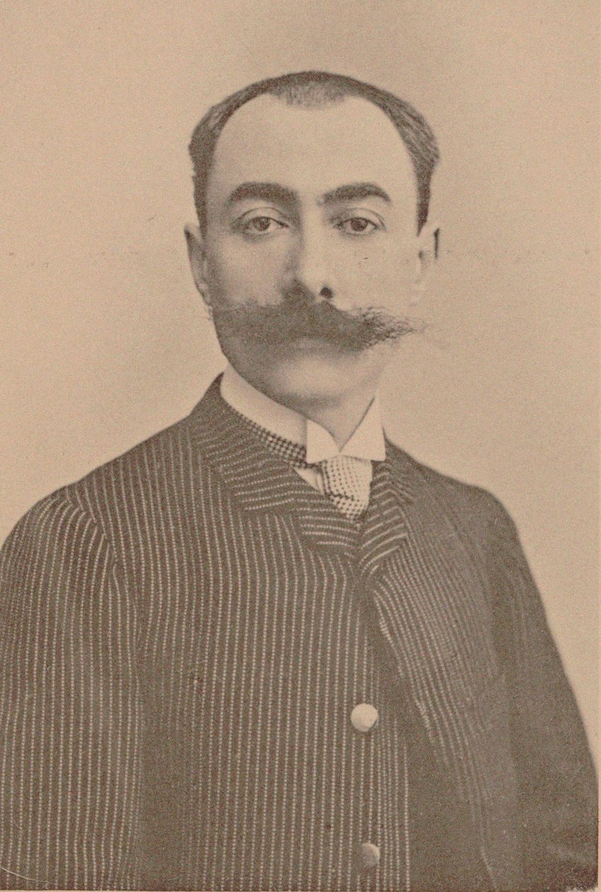 Portrét pianisty a skladatele André Messagera 1853-1929. od Unbekannt