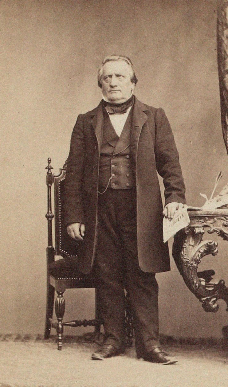 Portrét skladatele Franze Lachnera 1803-1890, c. 1850. od Unbekannt