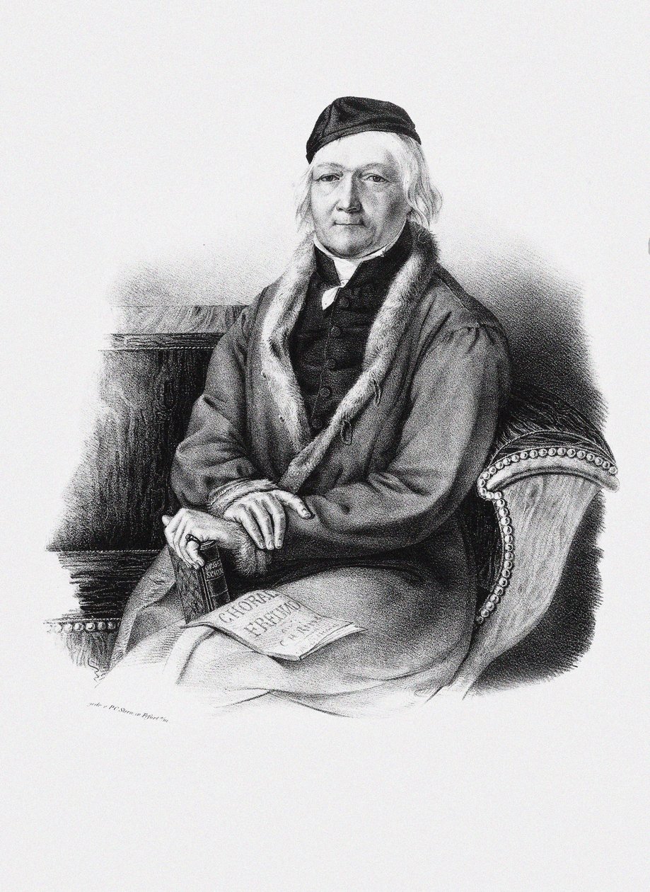 Portrét skladatele Johanna Christiana Heinricha Rincka 1770-1846. od Unbekannt