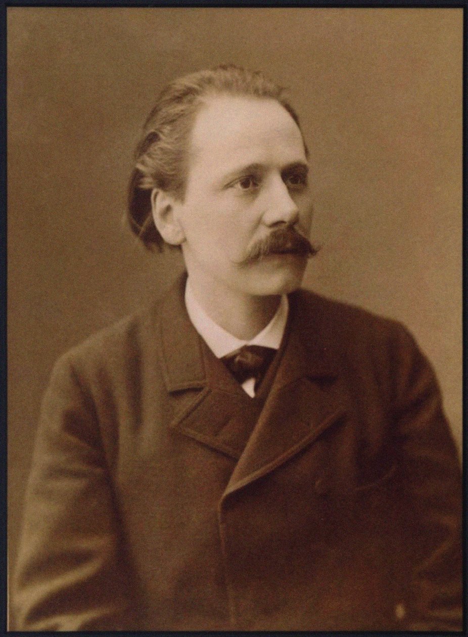 Portrét skladatele Julese Masseneta 1842-1912, 90. léta 19. století. od Unbekannt