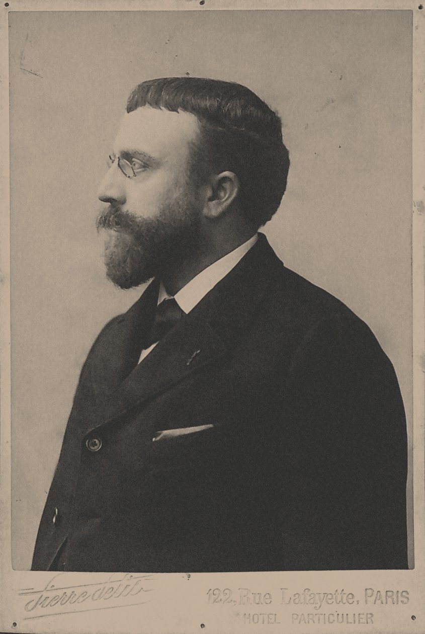 Portrét skladatele Paula Vidala 1863-1931. od Unbekannt