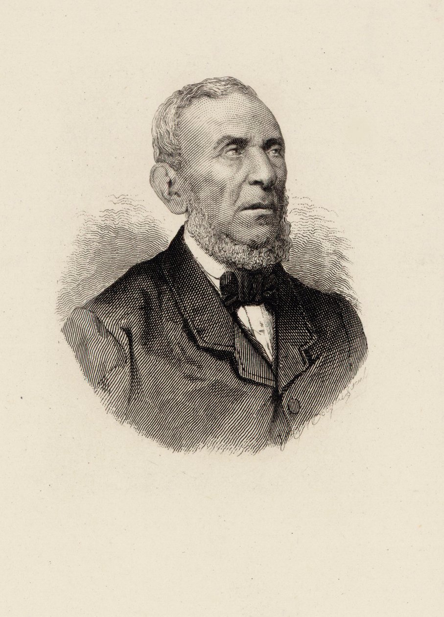 Portrét skladatele Saveria Mercadante 1795-1870. od Unbekannt