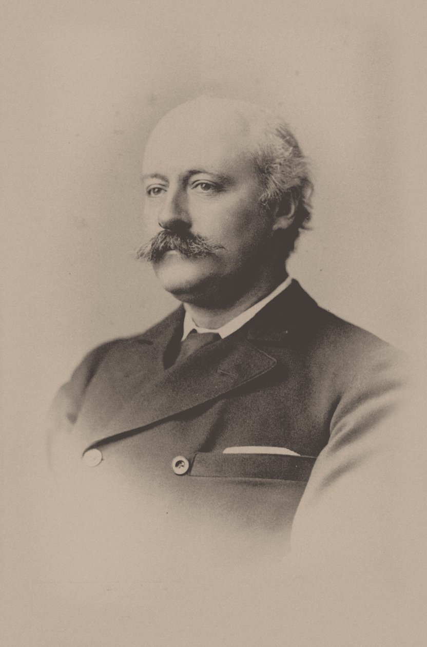 Portrét skladatele Sira Charlese Huberta Hastingse Parryho 1848-1918, 1891. od Unbekannt