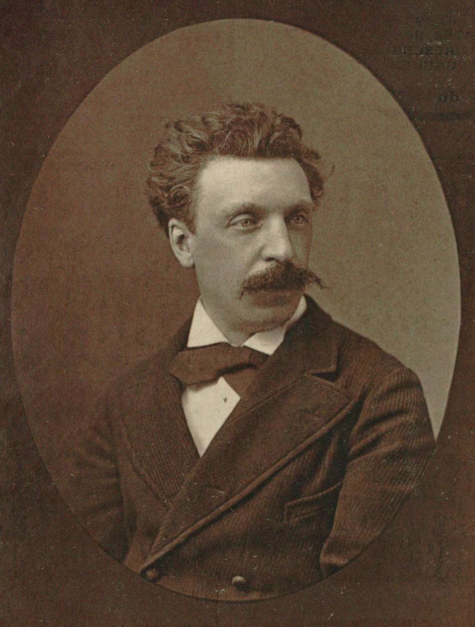 Portrét skladatele Victorina de Joncières 1839-1903. od Unbekannt