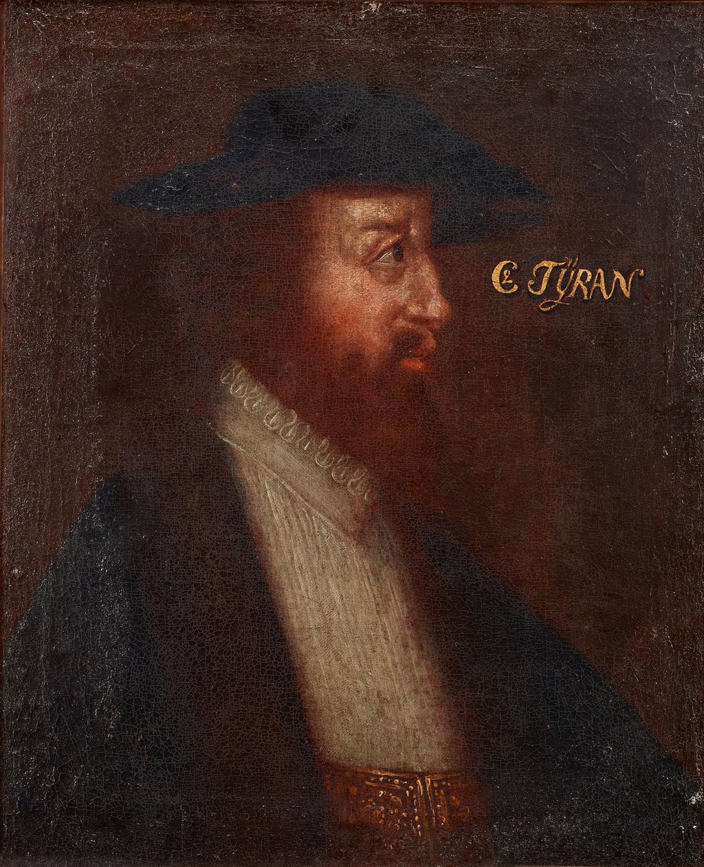 Portrét dánského krále Kristiána II., um 1700 od Unbekannt