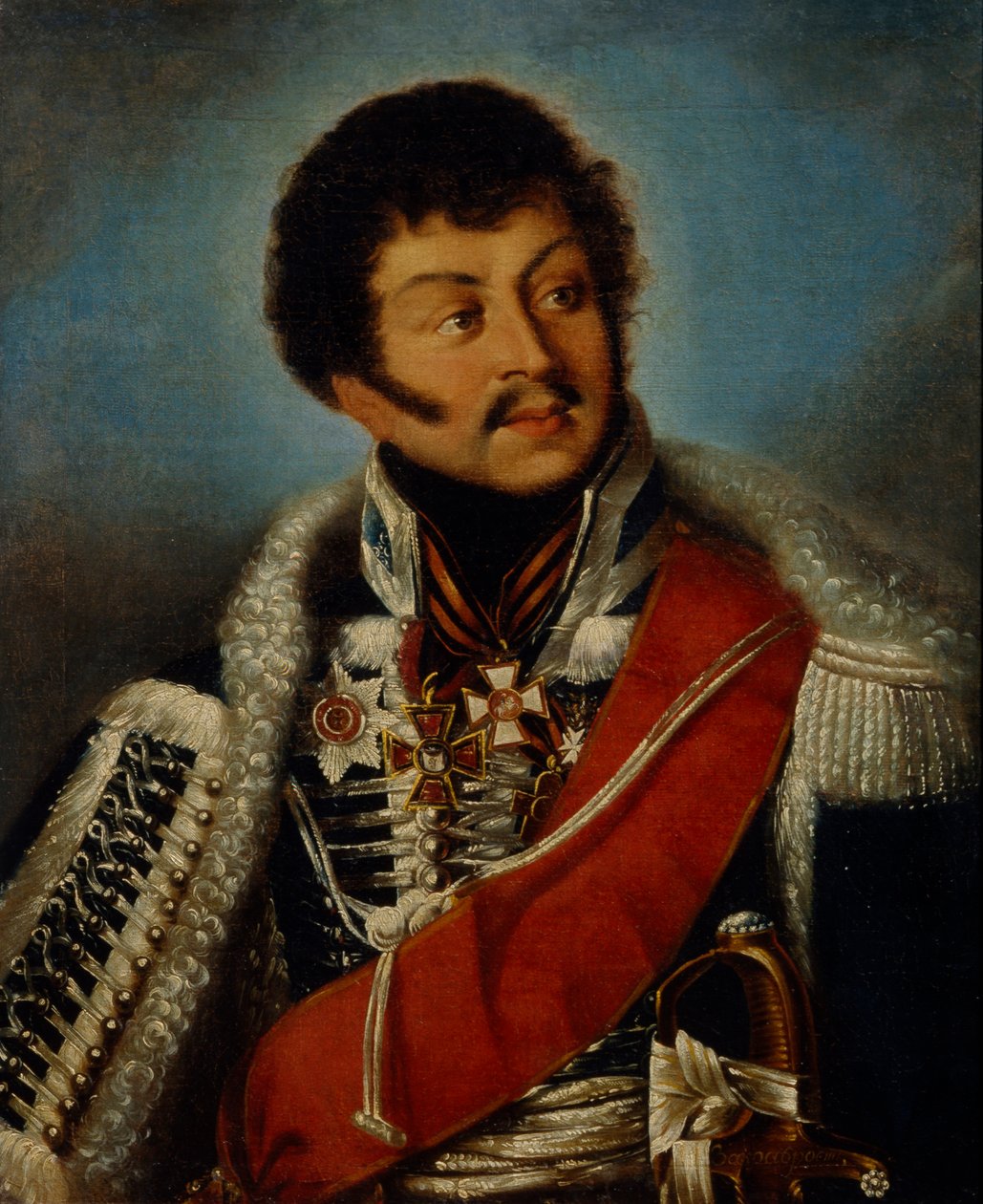 Portrét generála Dmitrije Dmitrieviče Shepeleva 1771-1841 od Unbekannt
