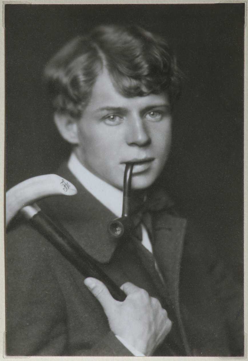 Portrét básníka Sergeje Yesenina 1895-1925, 1919 od Unbekannt