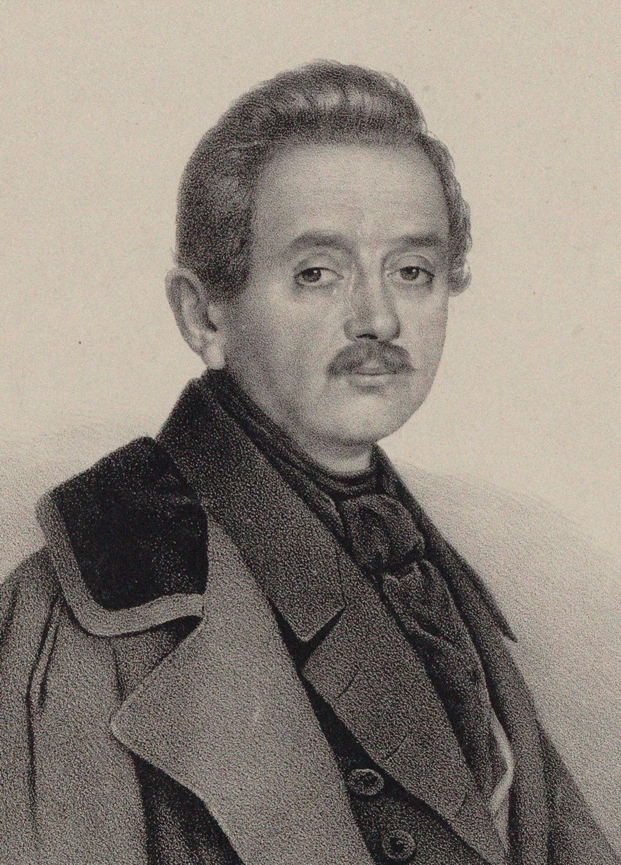 Portrét skladatele Alexeje Fjodoroviče Lvova 1798-1870. od Unbekannt