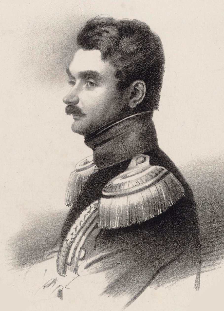 Portrét skladatele Alexeje Fjodoroviče Lvova 1798-1870. od Unbekannt