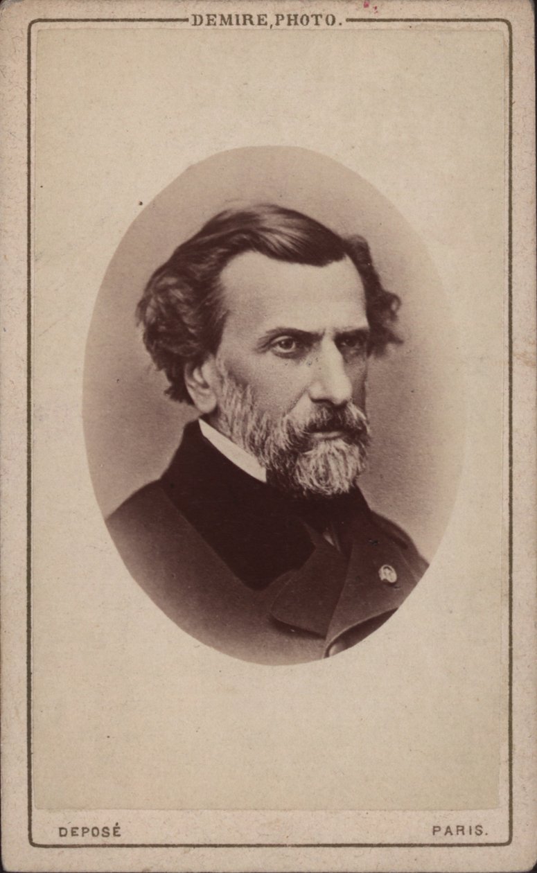 Portrét skladatele Ambroise Thomase 1811-1896, 60. léta 19. století. od Unbekannt
