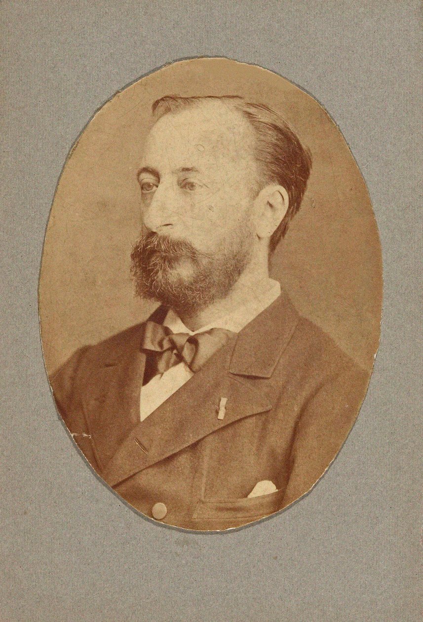 Portrét skladatele Camille Saint-Saëns 1835-1921, c. 1880. od Unbekannt