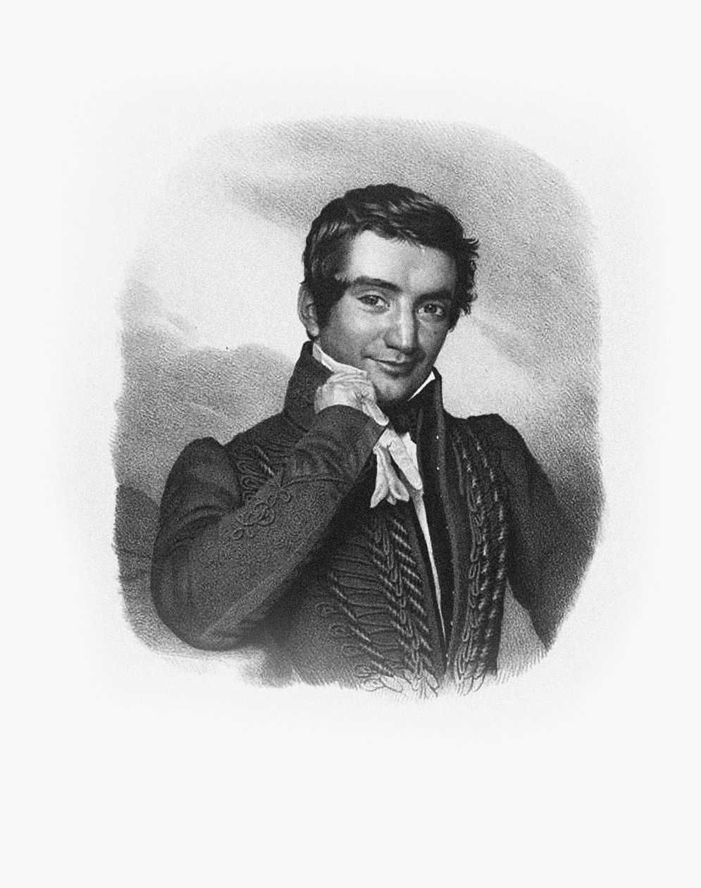 Portrét skladatele Cesare Pugniho 1802-1870. od Unbekannt