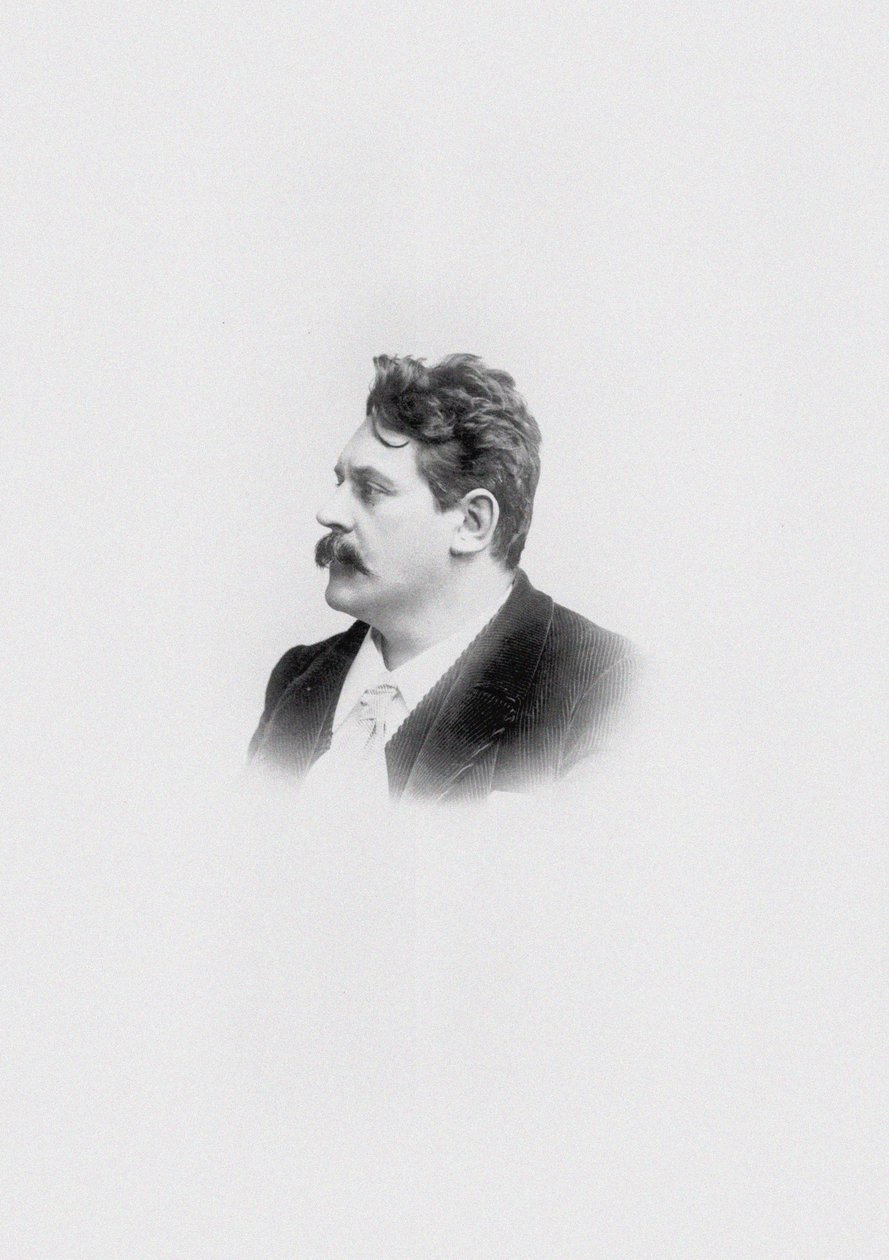 Portrét skladatele Eugena Lindnera 1858-1915. od Unbekannt