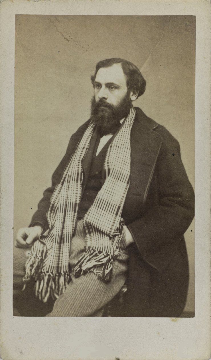 Portrét skladatele Ferdinanda Poise 1828-1892, c. 1875. od Unbekannt