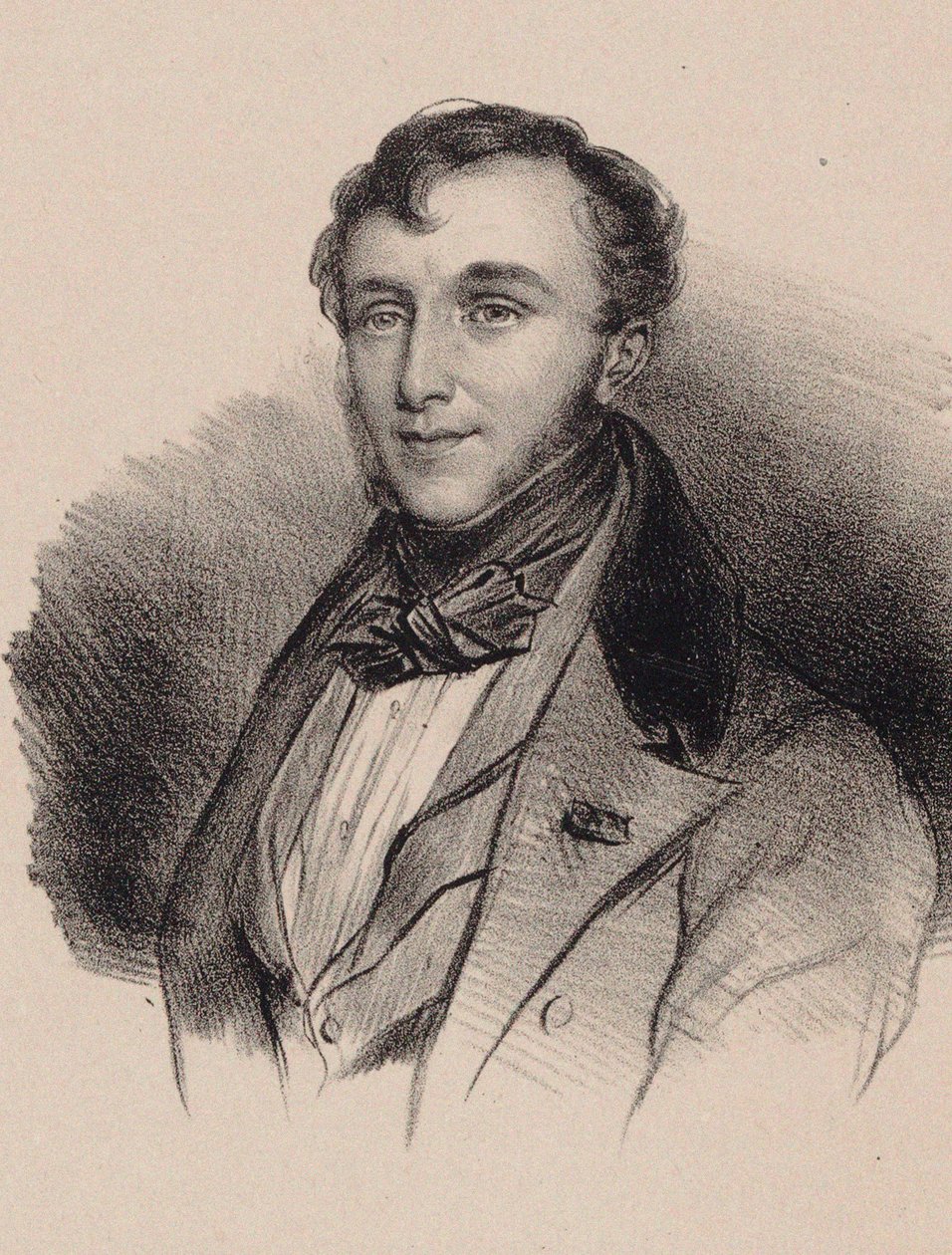 Portrét skladatele Friedricha Kalkbrennera 1785-1849. od Unbekannt