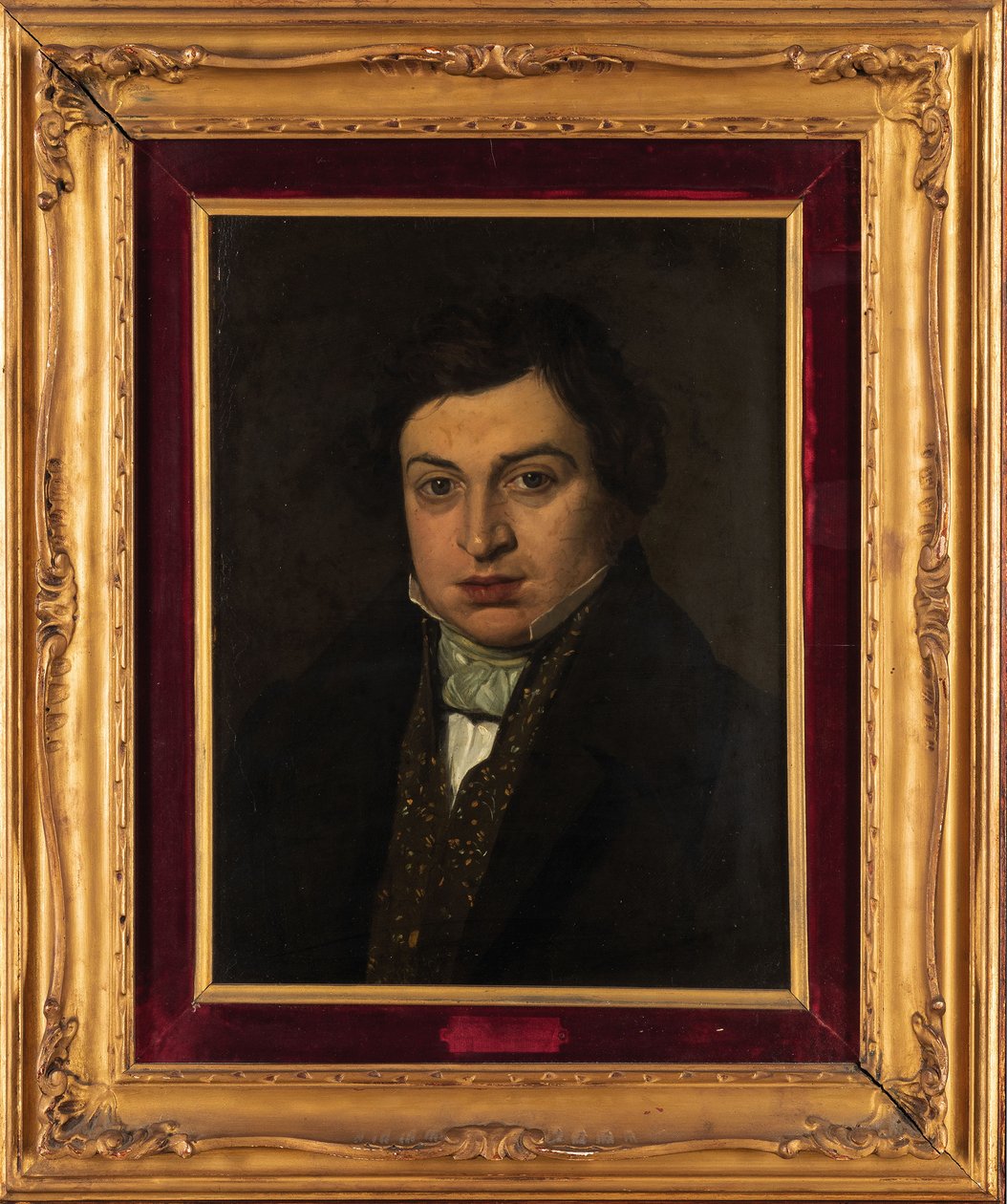 Portrét skladatele Gioachina Antonia Rossiniho 1792-1868. od Unbekannt