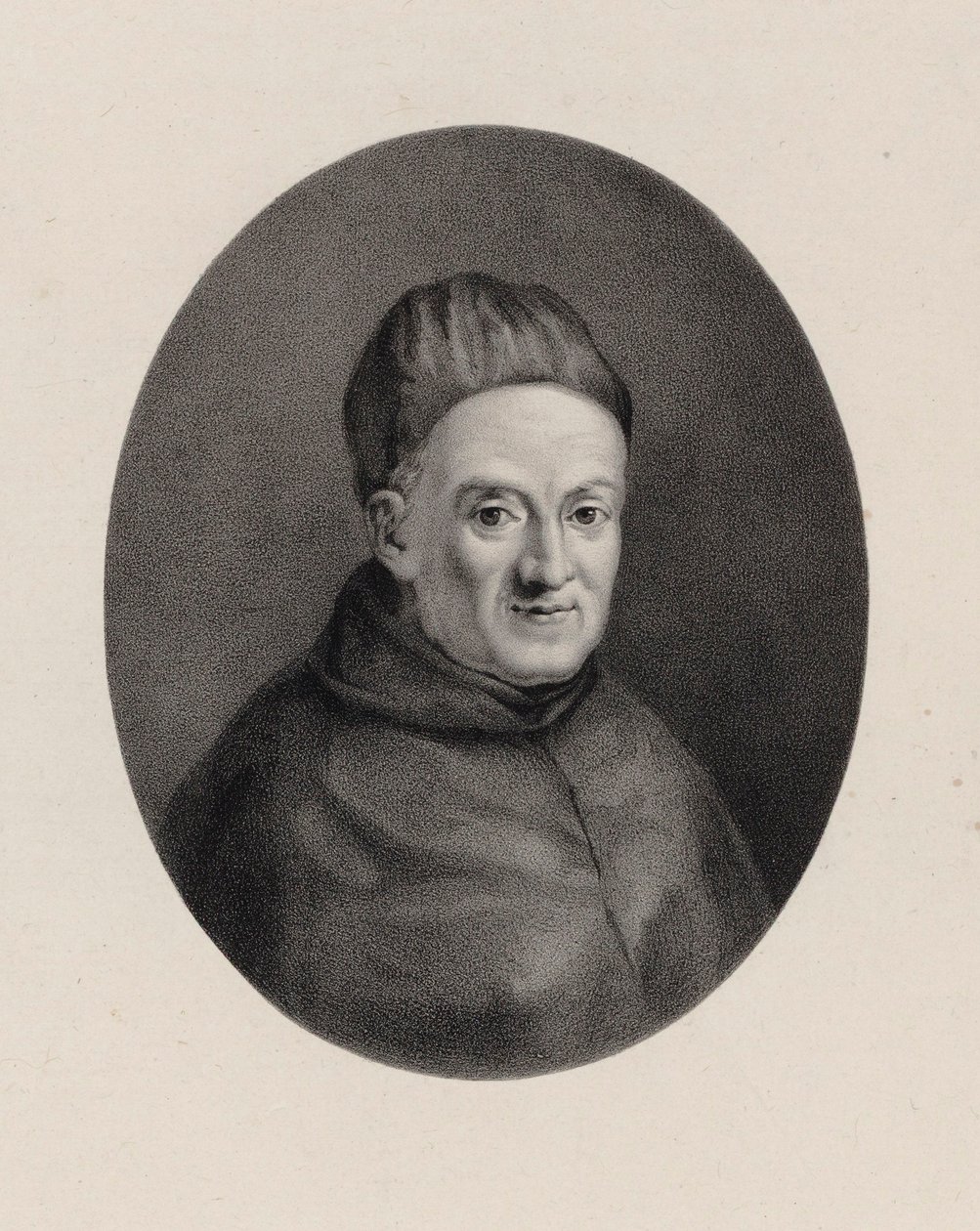 Portrét skladatele Giovanniho Battisty Martiniho 1706-1784. od Unbekannt