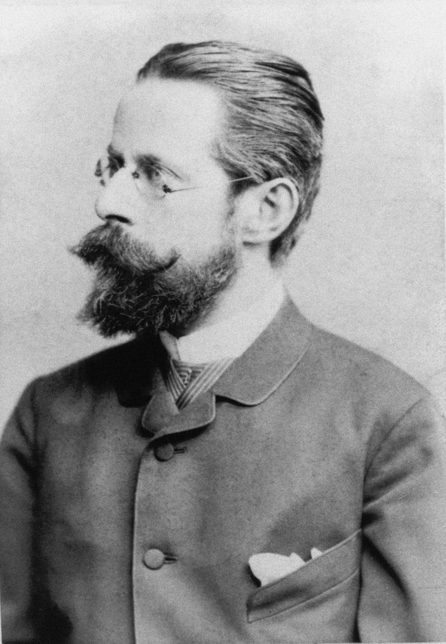 Portrét skladatele Heinricha von Herzogenberg 1843-1900, c. 1880 od Unbekannt