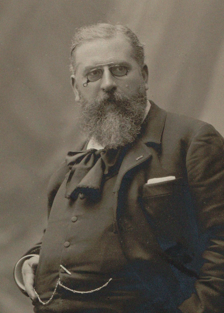 Portrét skladatele Raoula Pugna 1852-1914, c. 1900-1910. od Unbekannt