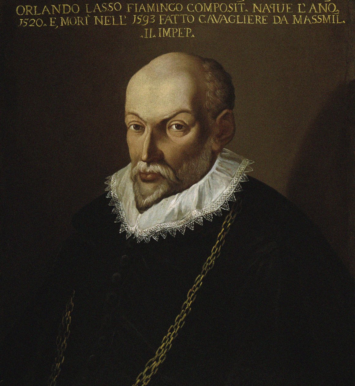 Portrét skladatele Rolanda de Lassus 1532-1594. od Unbekannt