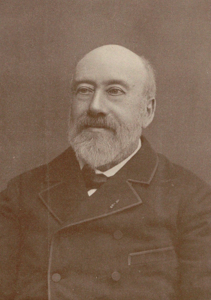 Portrét skladatele a šansoniéra Gustava Nadauda 1820-1893, 1880. od Unbekannt