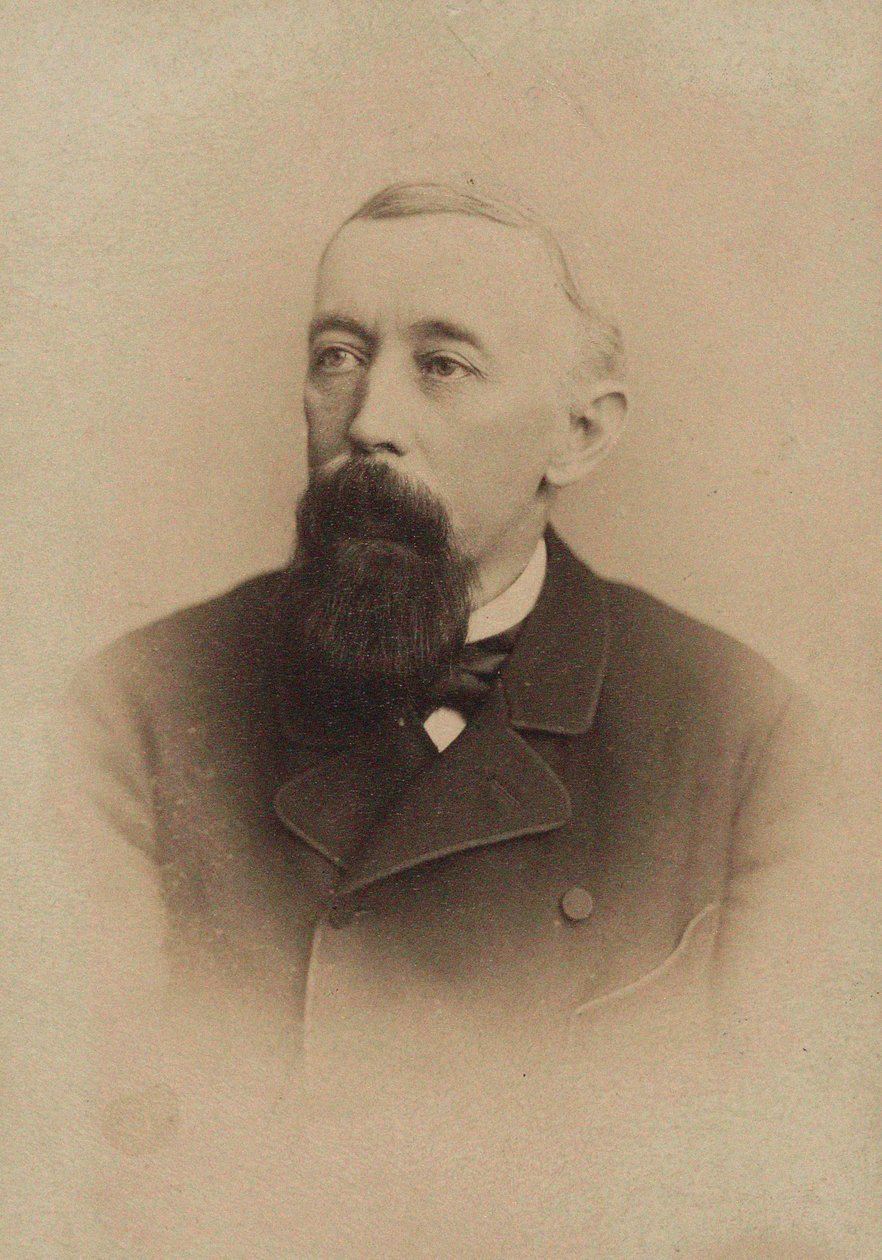 Portrét libretisty a skladatele Franze Friedricha Richarda Genée 1823-1895, c. 1880. od Unbekannt