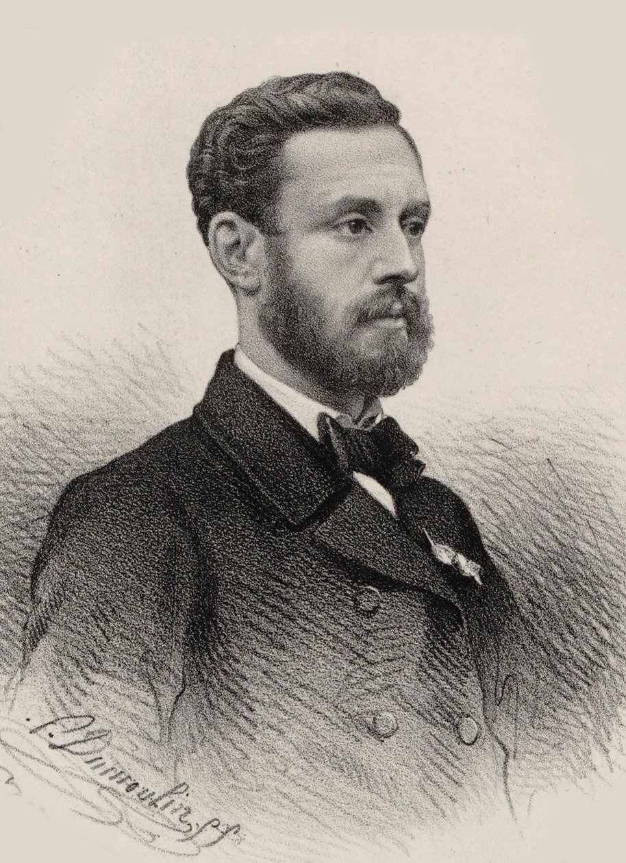 Portrét varhaníka a skladatele Louise Jamese Alfreda Lefébure-Wely 1817-1869, 1855. od Unbekannt