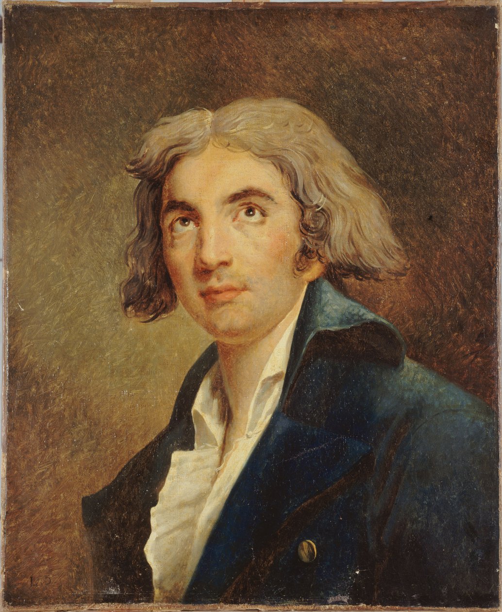 Portrét básníka André Chéniera 1762-1794, c. 1795 od Unbekannt