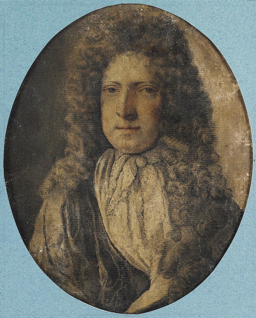 Portrét básníka Nicholase Rowea 1674-1718, 17. století. od Unbekannt