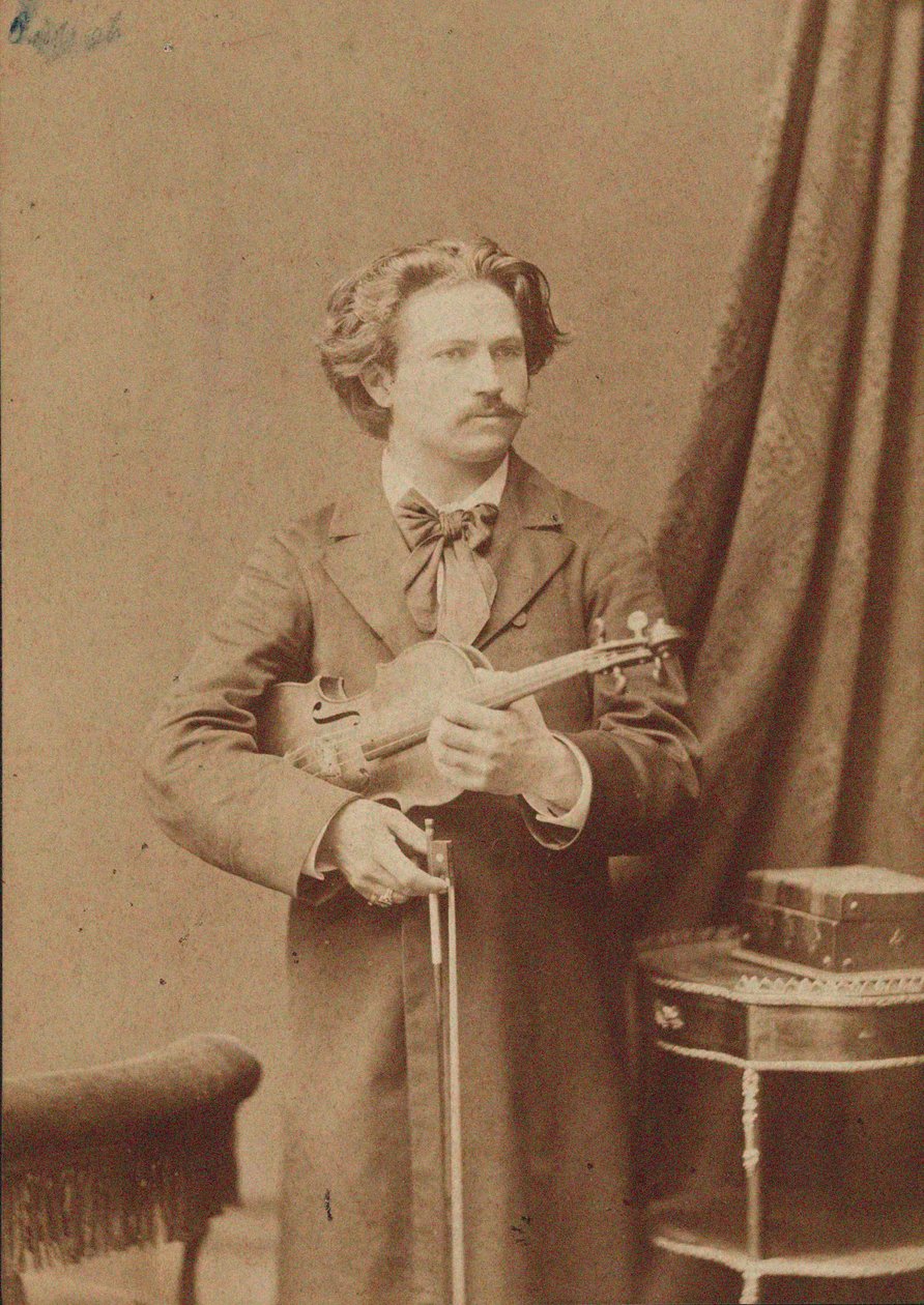 Portrét houslisty a skladatele Františka Ondříčka 1857-1922, 1882-1883. od Unbekannt