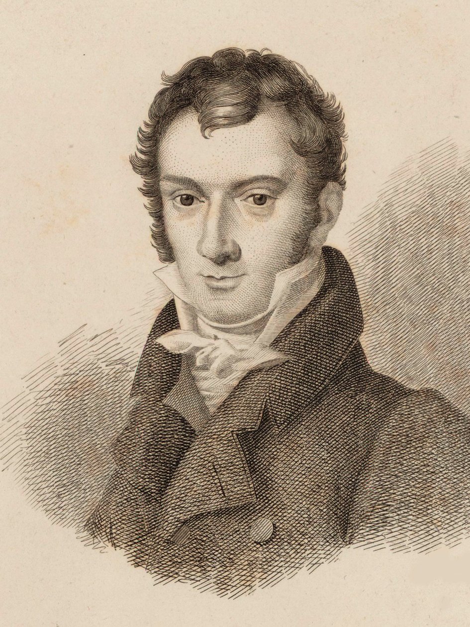 Portrét houslisty a skladatele Josefa Maysedera 1789-1863, 1824. od Unbekannt