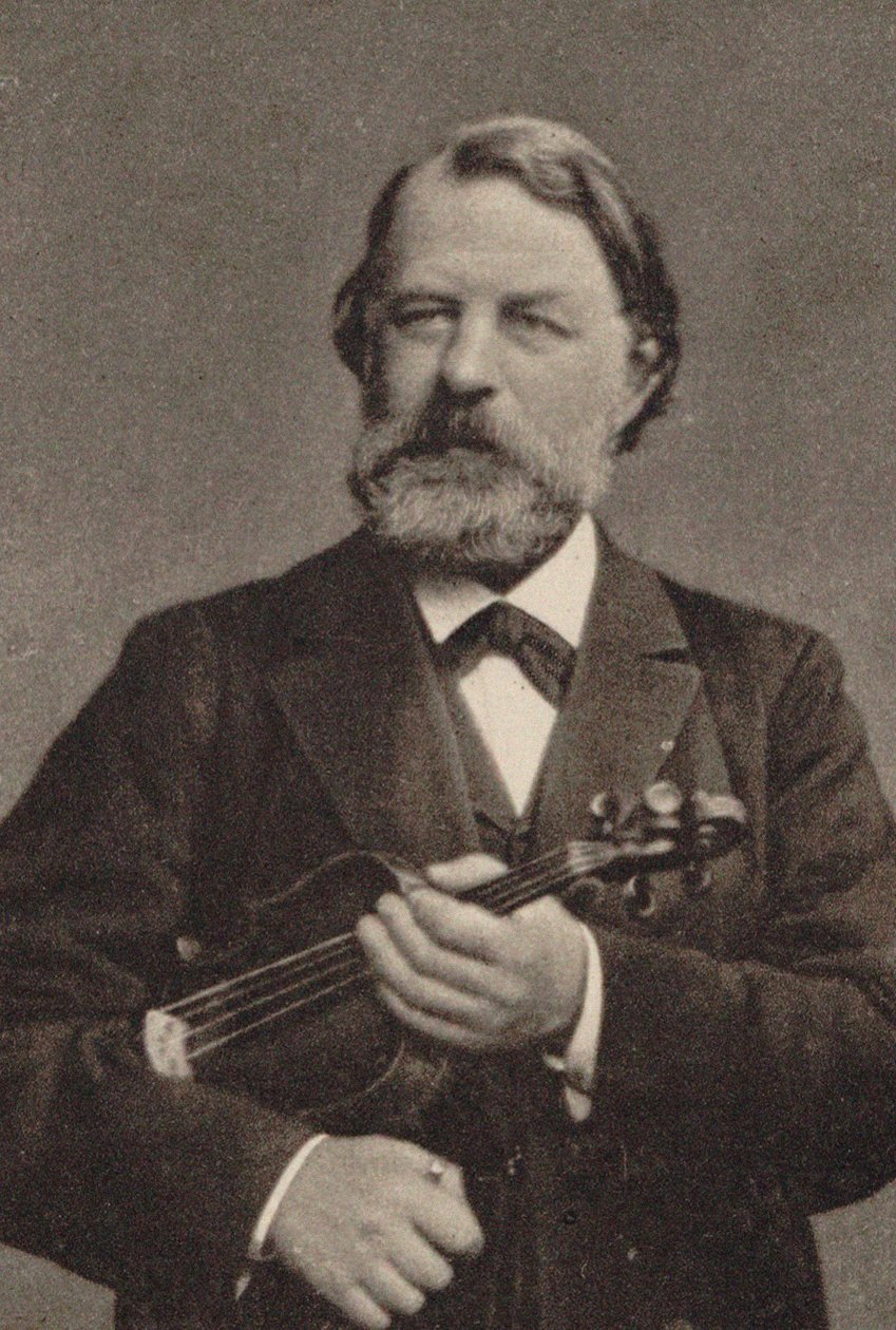 Portrét houslisty a skladatele Josepha Joachima 1831-1907. od Unbekannt