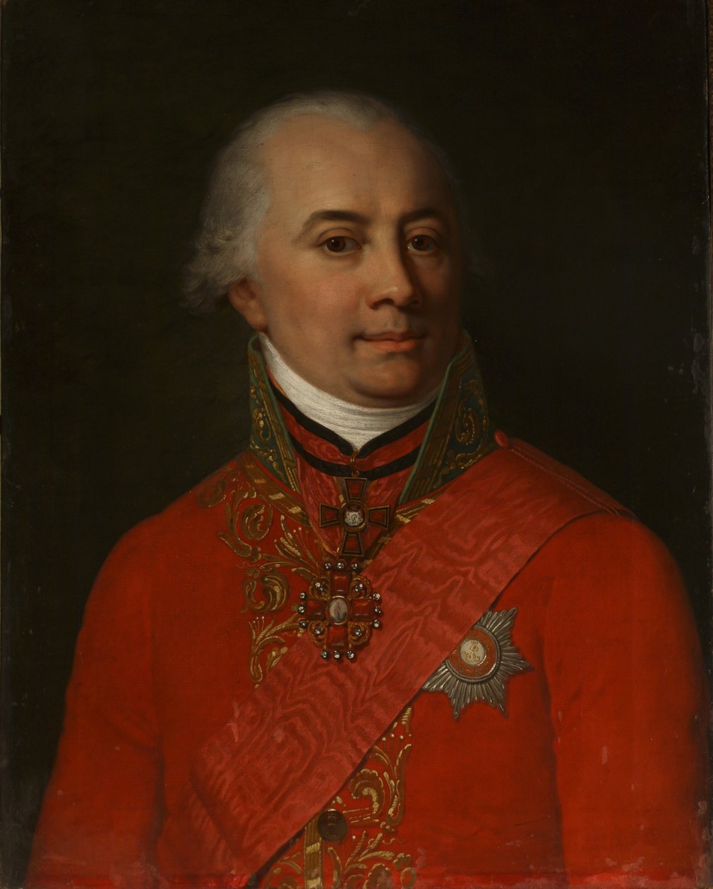 Portrét spisovatele Michaila Nikitiče Muravyova 1757-1807, 1802 od Unbekannt