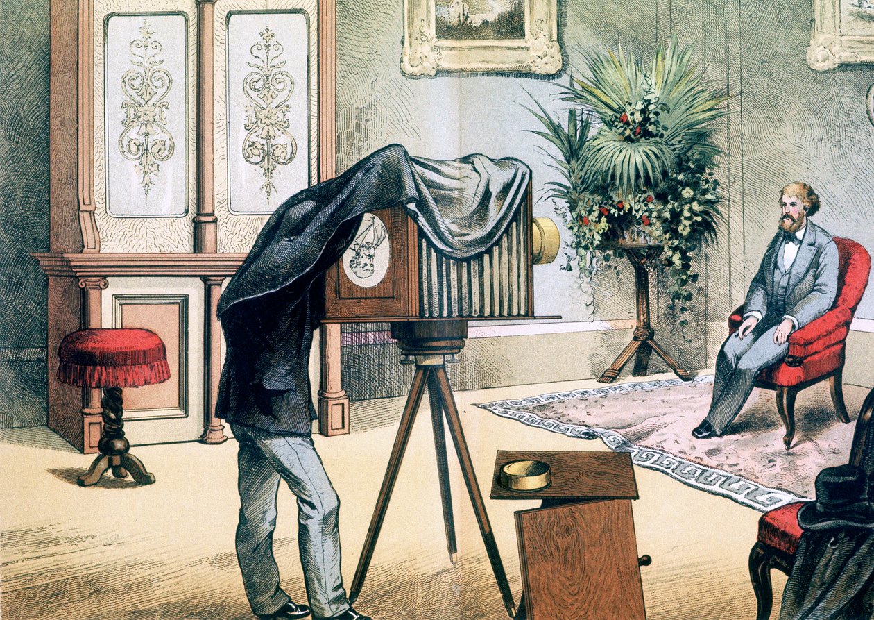 Studio portrétních fotografů, c1880 od Unbekannt