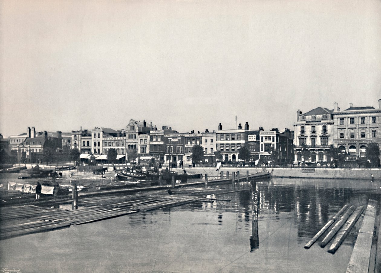 Portsmouth - The Hard, 1895 od Unbekannt