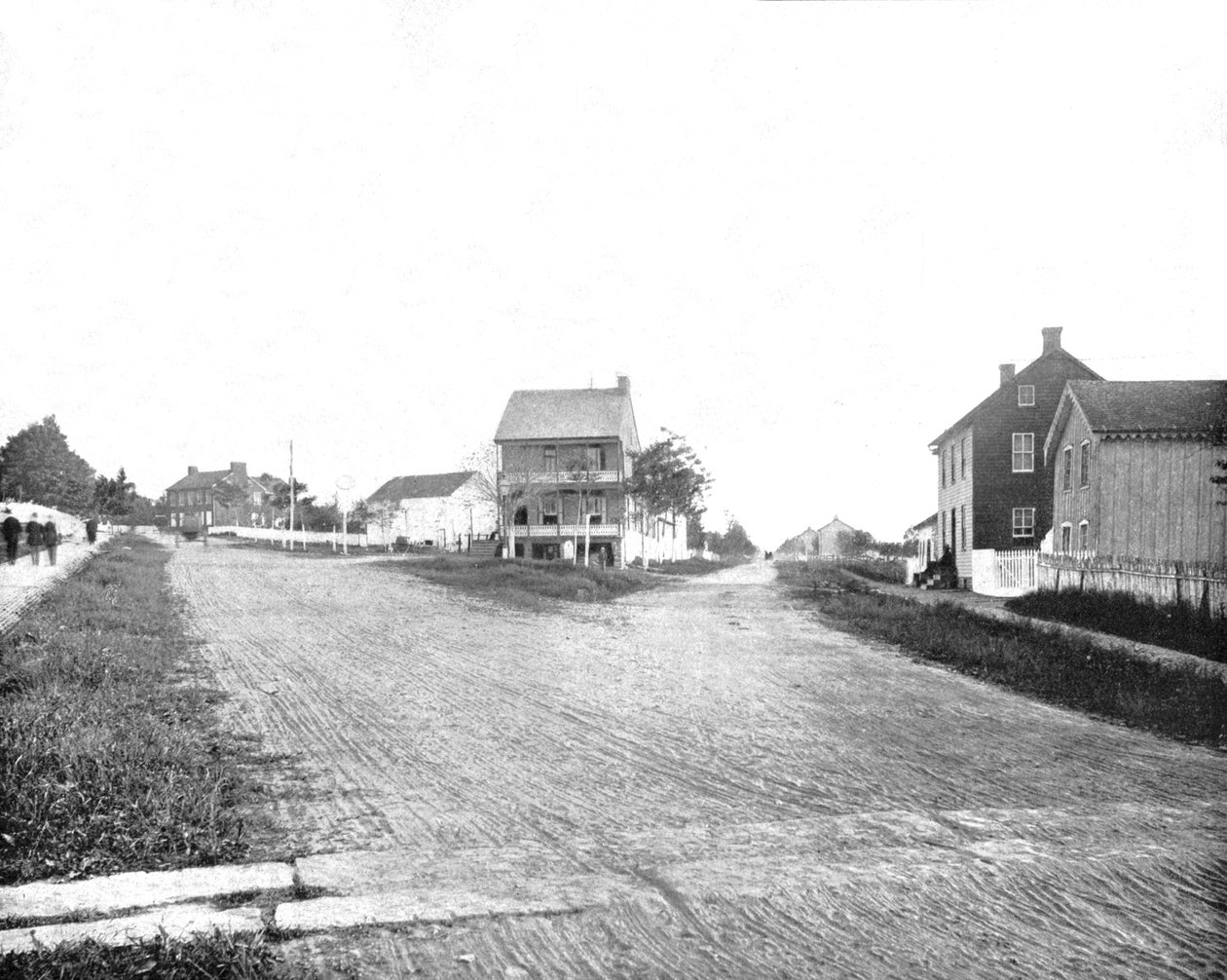 Pozice držená ostrostřelci Union v Gettysburg, Pennsylvania, USA, c1900. od Unbekannt