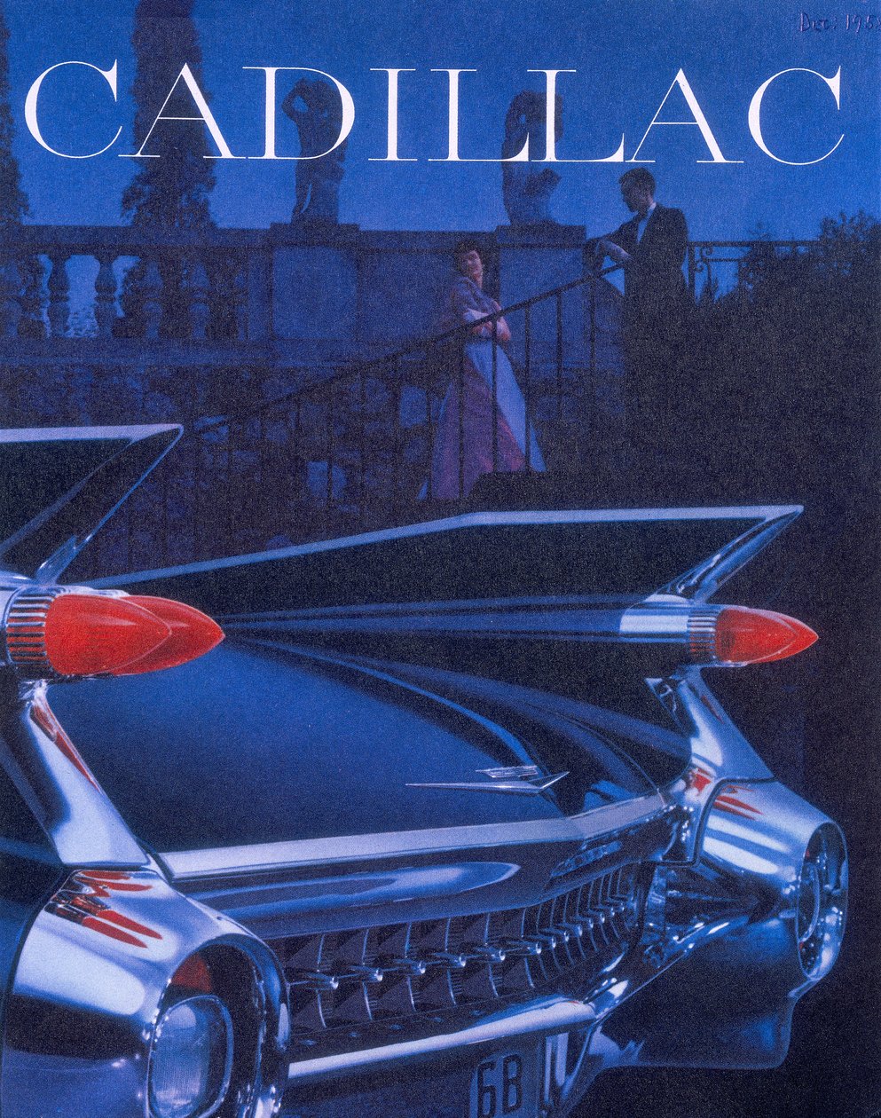 Plakát inzerující Cadillac, 1959 od Unbekannt