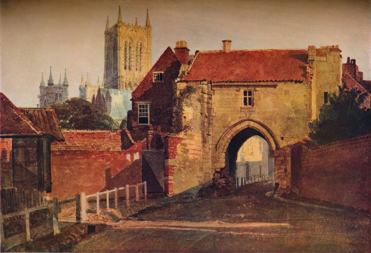 Potter Gate, Lincoln, 1800-1849, 1937 od Unbekannt