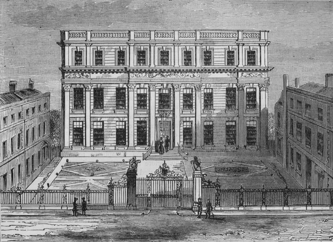 Powis House, Great Ormond Street, Bloomsbury, Londýn, c1714 1878 od Unbekannt