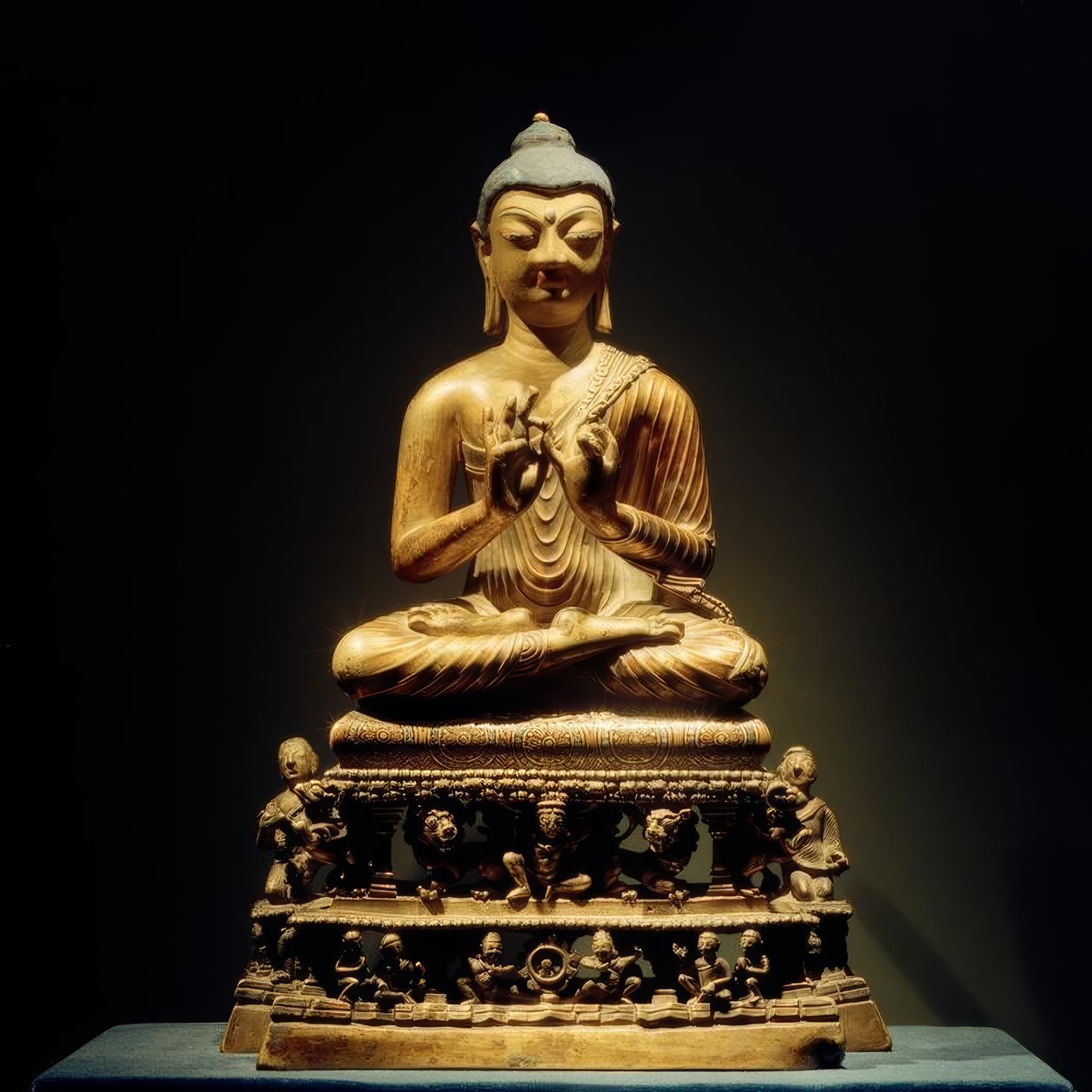 Kázající Buddha / sochařství, 8. století od Unbekannt