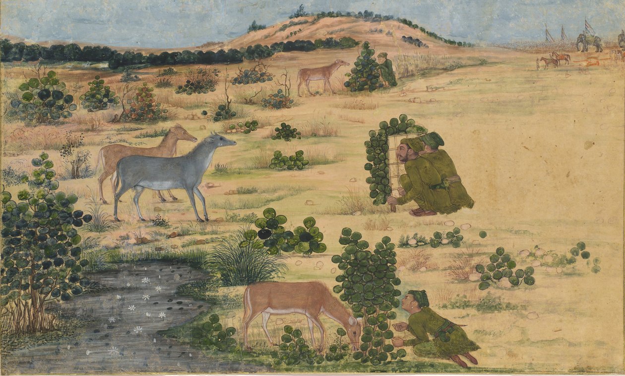 Přípravy na lov, ca. 1680. od Unbekannt